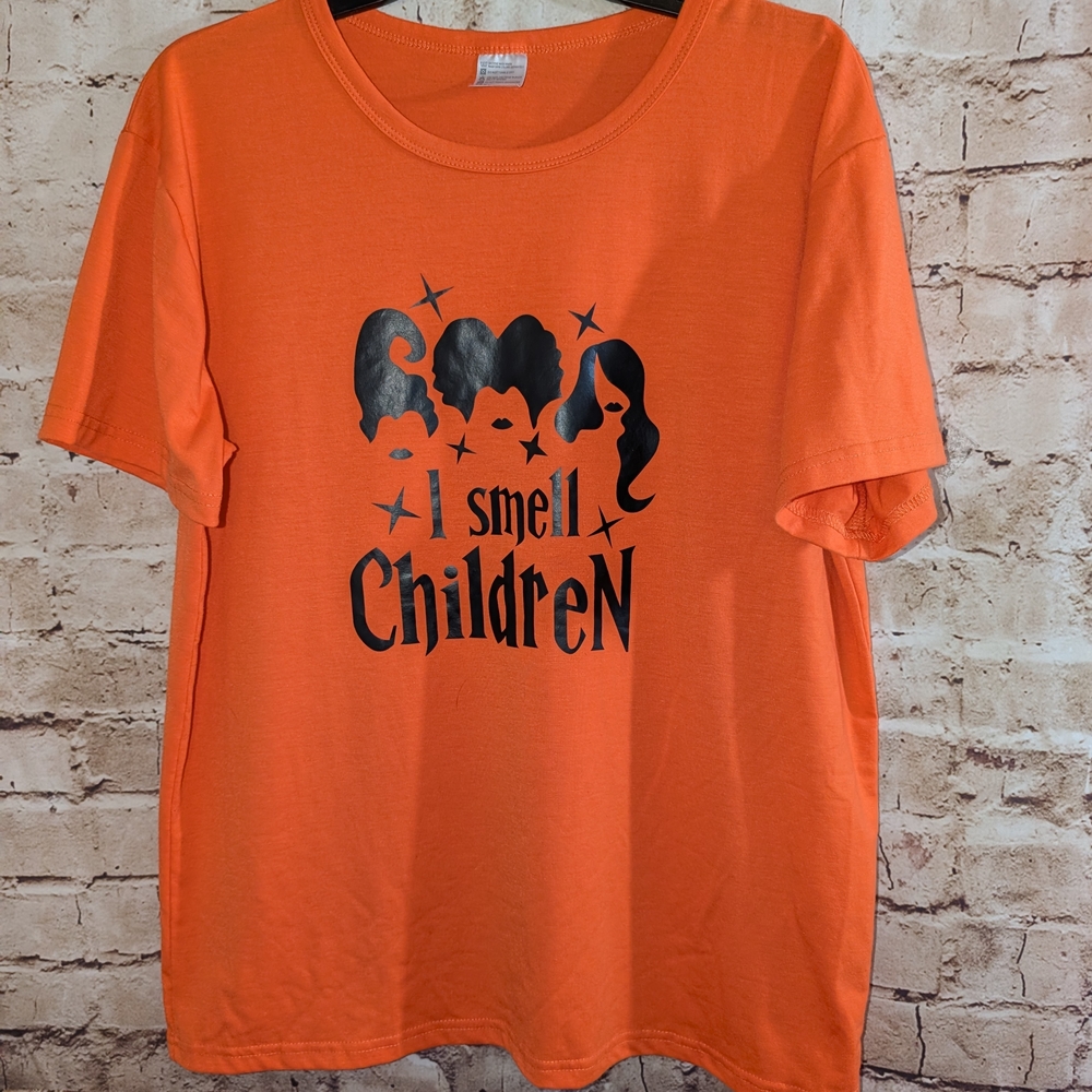 ♥️Hocus Pocus Style I Smell Children Women's Top XL